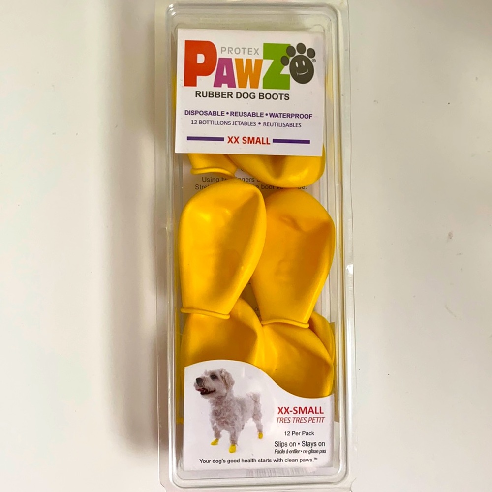 Rubber dog boots
